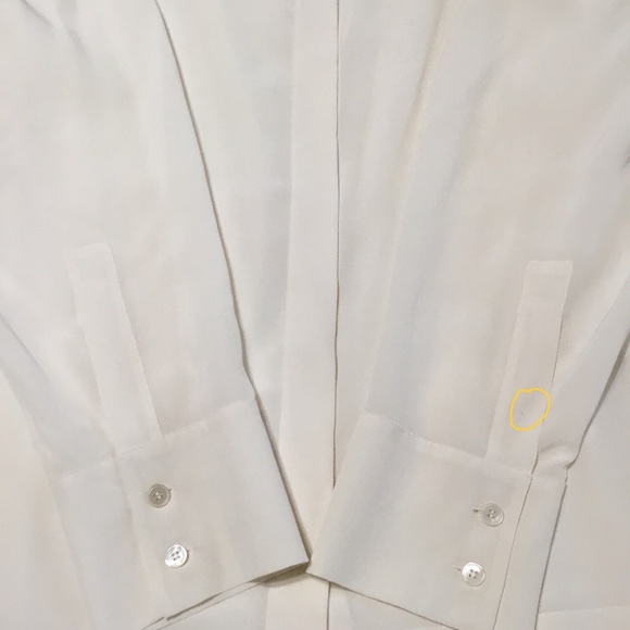 Stella McCartney silk cream blouse size 48 - Picture 7 of 11